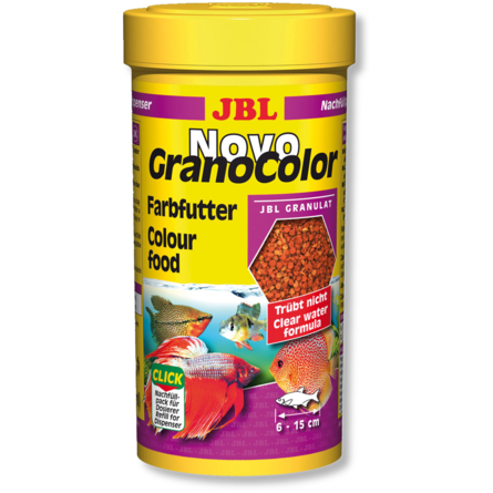 JBL NovoGranoColor Основной корм для яркой окраски средних и крупных аквариумных рыб, гранулы – интернет-магазин Ле’Муррр