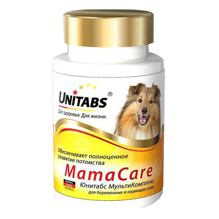 UNITABS MamaCare Мультивитамины для беременных и кормящих собак, 100 таблеток – интернет-магазин Ле’Муррр